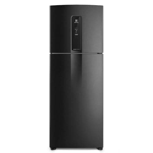 Geladeira Electrolux Frost Free Inverter 480L Efficient com AutoSense SmartBivolt Duplex cor Black Inox Look (IT70B) - Bivolt