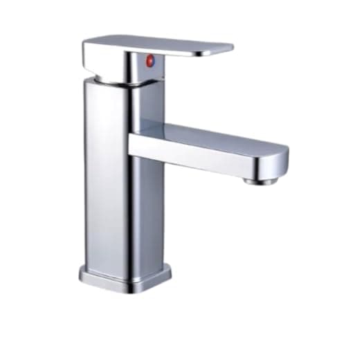 Torneira De Banheiro Gourmet Bancada Monocomando 3/8 Misturador Água Quente e Fria Luxo Elegante Preta Fosca Ou Prata PREMIUM DUPIN (Prata)