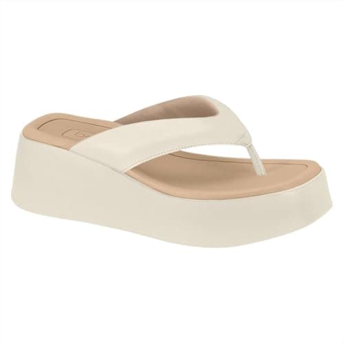 Sandália Tamanco Beira Rio Feminina Conforto Plataforma Moda (Branco Off, BR, Adulto, Numérico, 35)