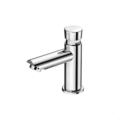 Torneira Automática Temporizada para Banheiro - Torneira Econômica com Timer e Sensor de Pressão | ABS Cromado para Lavatório e Áreas Públicas(1)