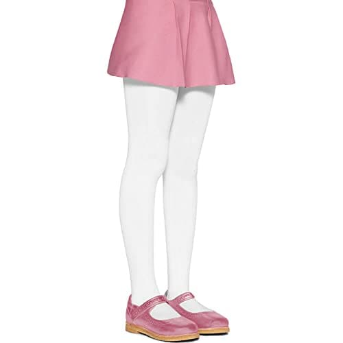 Meia-calça Fio 80, Lupo, Meninas, Branco, 5 Meses-2 Anos