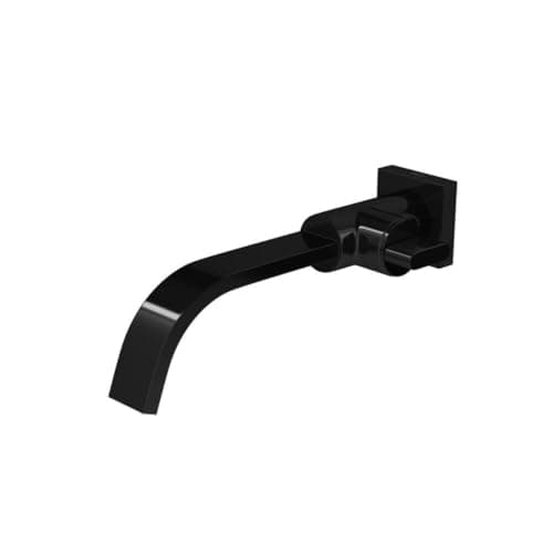 Torneira de parede para lavatório Polo, Black Noir, Deca, 1178.BL33.NO