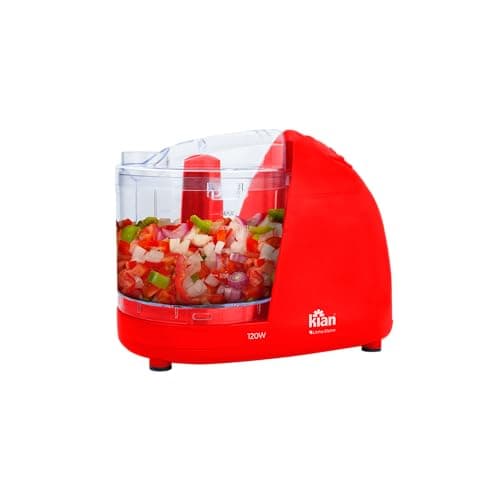 Kian - Mini Processador 120W Vermelho 220v