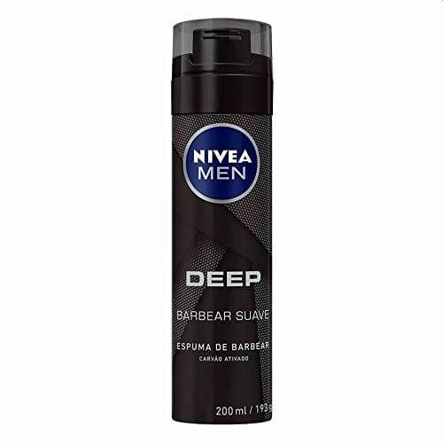 Espuma Barbear Nivea Men Carvão Ativado 200ml