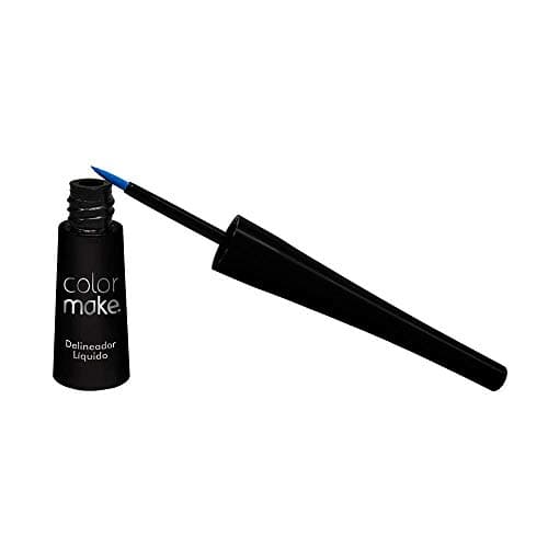 Delineador Líquido 3Ml, Colormake, Azul Neon
