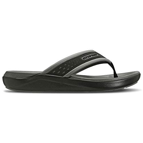 Chinelo 921, Olympikus, Adulto-Unissex, Preto/Chumbo, 43/42