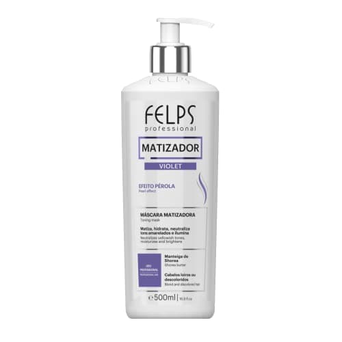 Felps Professionnel Felps Color Matizador Violeta Efeito Pérola 500Ml Felps 500Ml