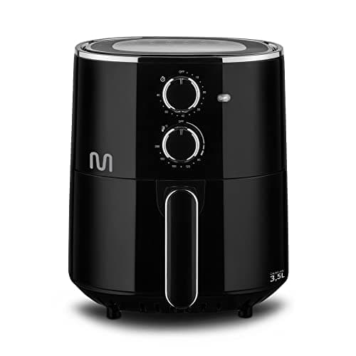 Fritadeira Elétrica sem óleo Air Fryer 3,5L 1500W 127V com Timer Sonoro Preto Multi - GO211