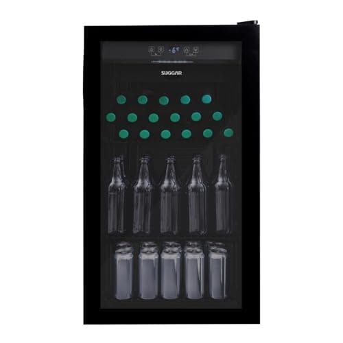 Cervejeira Suggar 98L 220v Preto Porta de Vidro