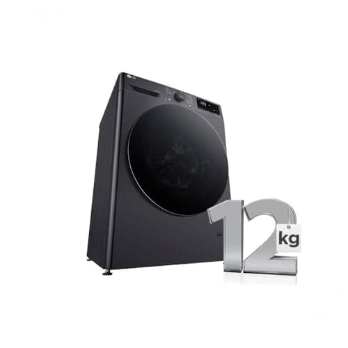 Lava e Seca Smart com Inteligência Artificial AIDD 12Kg LG VC5 CV3012MC5 Titanium (127, Volts)