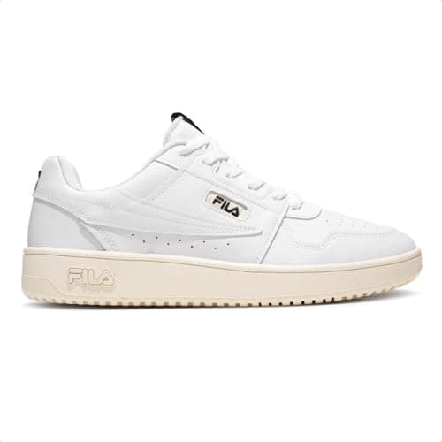 Tenis Fila Acd Classic Masculino, White/Black/Travertine, 44