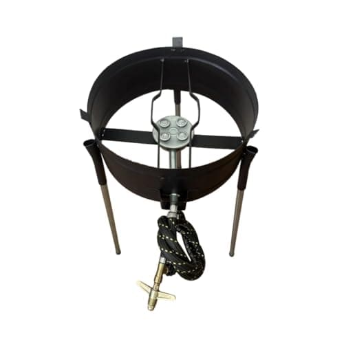 Fogareiro Alta Pressão A Gás Ótimo P/Disco De Arado E Tacho - Fogareiro Industrial para Churrasco, Feijoada e Culinária em Disco, Prático e Rápido