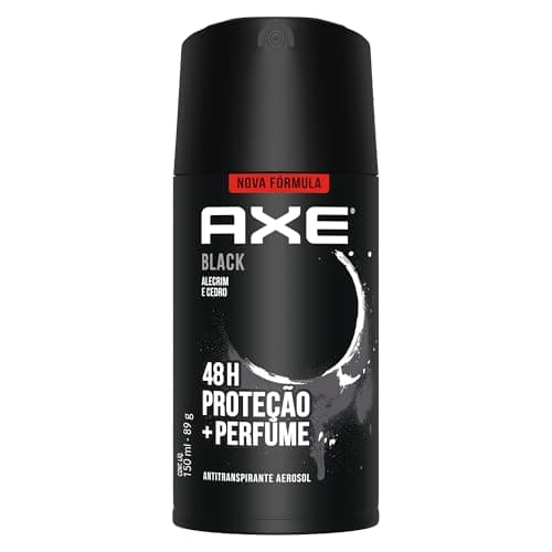 AXE Antitranspirante Aerosol Black 152Ml (A Embalagem Pode Variar)