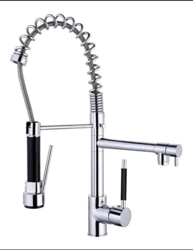 Torneira Gourmet para Cozinha Aço Inox Monocomando 50cm