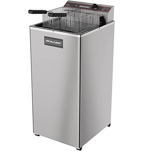 Fritadeira Elétrica Água e Óleo Inox GFAO 18 P Metalcubas Elétrico - 220V