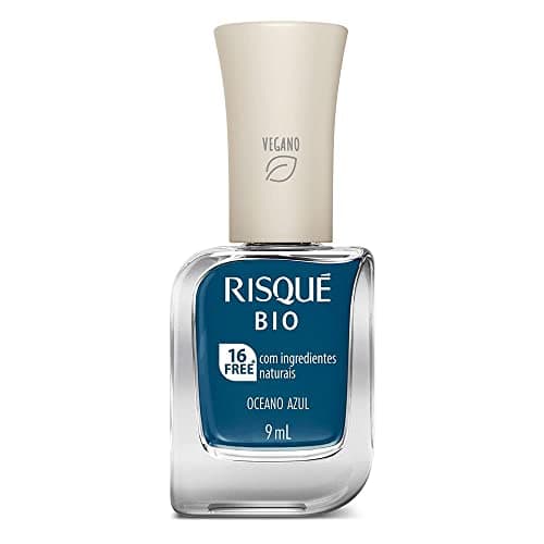 Risqué Esmalte Bio Azul Cremoso Oceano Azul 9Ml