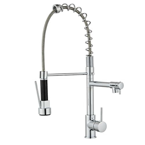 Torneira Cozinha Gourmet Pia Monocomando Extensível 50cm Luxo (Cromado)