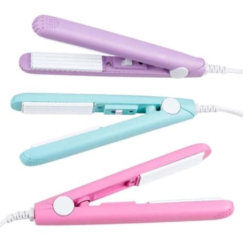 Chapinha Mini Prancha de Cabelo Portátil de Bolsa Alisadora Bivolt Premium