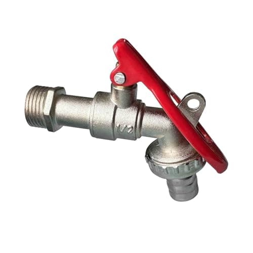 Torneira Jardim C/Trava Cadeado Bico Uso Geral 1/2 X 3/4