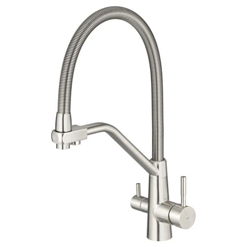 Torneira Monocomando Gourmet com Filtro Nassau Bela Metais Escovada