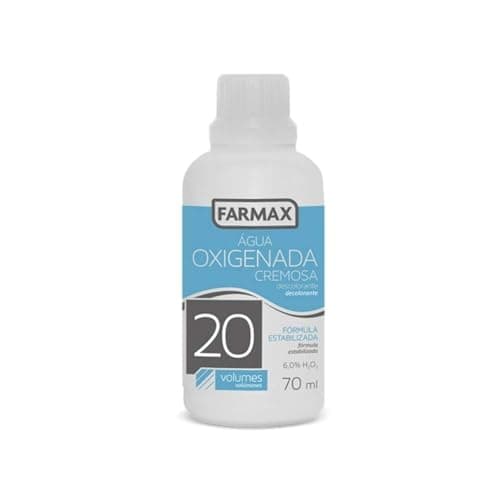 FARMAX-AGUA OXIGENADA CREMOSA FARMAX 20V 70ML DESCOLORANTE