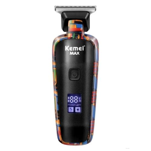 Máquina de Acabamento Profissional KM-MAX5090 Kemei (Máquina de Cortar Cabelo)