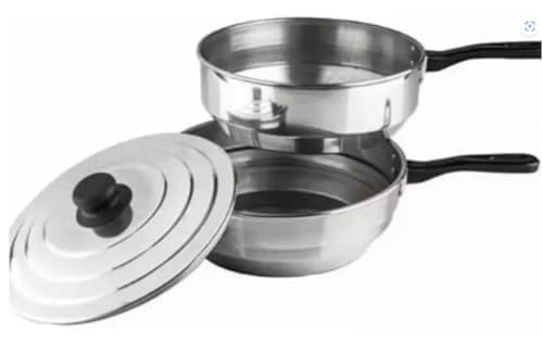 Panela Banho Maria Chocolateira Derretedeira Alumínio (Ideal para Derreter de Chocolate sem Queimar)