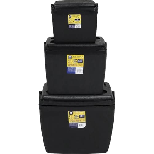 Bel - Combo Caixas Térmicas 36L, 19L, 6L Preta
