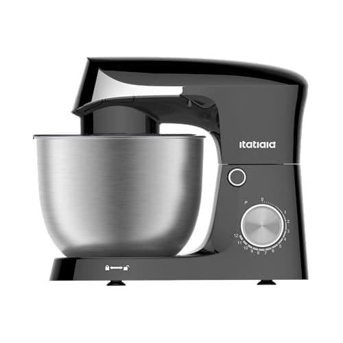 Batedeira Planetária Mid 4,5litros 12 Velocidades 1.000w com Tigela em Inox 127v