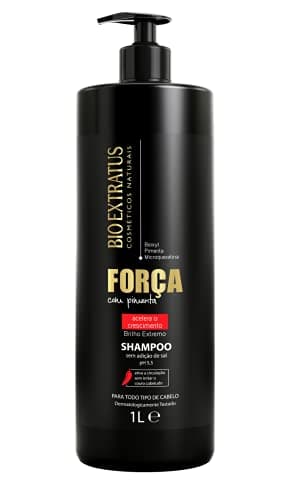 Shampoo Crescimento 1l Força Com Pimenta Bio Extatus