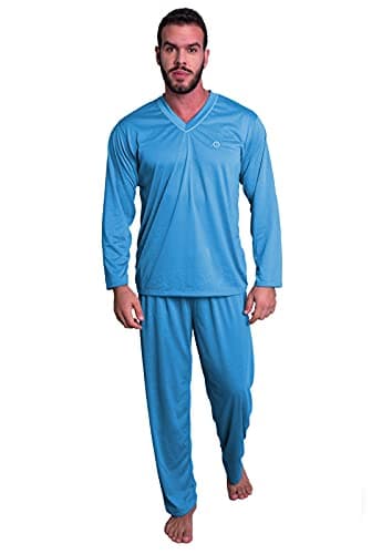 Pijama MVB Modas Longo Adulto Masculino Manga Comprida E Calça