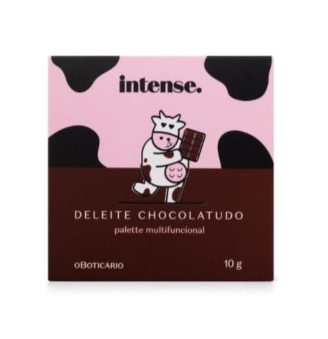Paleta de Maquiagem Multifuncional Intense Deleite Chocolatudo 10g