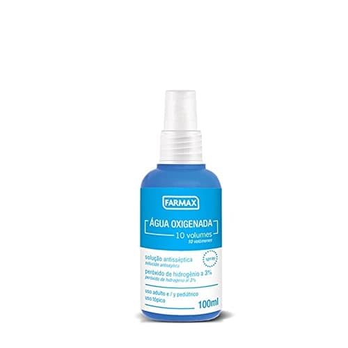 Agua Oxigenada 10% Vol Spray, Transparente, Farmax, 100 ml