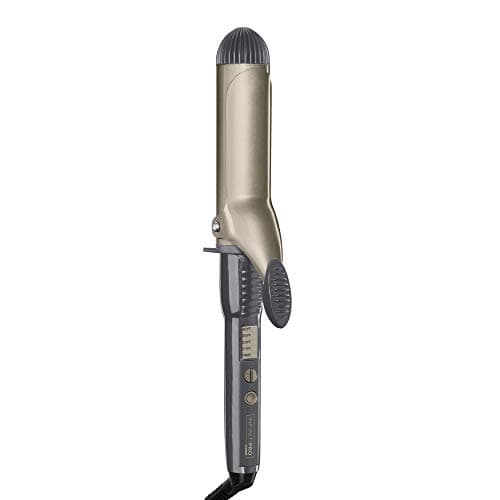 CONAIR Modelador de cachos de cerâmica INFINITIPRO Turmalina de 3,8 cm, barril de 3,8 cm produz ondas suaves – para uso em cabelos médios e longos