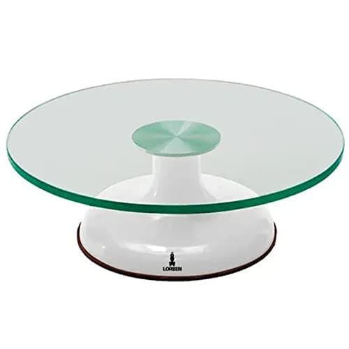 Bailarina Giratória Bolo Torta Vidro Rolamento Duplo Lorben