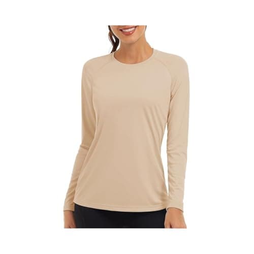 Blusa Térmica Manga Longa Feminina Peluciada Inverno (BR, Alfa, M, Regular, Nude)