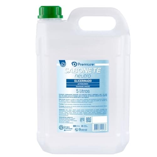 SABONETE LIQUIDO 5L GLICERINADO NEUTRO/UN/PREMISSE