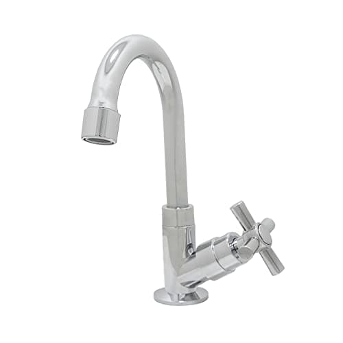 Torneira Lavatório Para Banheiro 1/4 De volta ABS Cromado