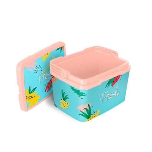 123 organizei, Caixa Térmica Cooler 7 L Para Camping Praia Piquenique Rosa