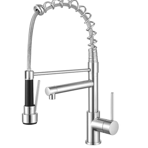 Torneira Monocomando Gourmet para Cozinha – Bico Extensível 50cm, Luxo, Misturador de Água Quente e Fria, Ideal para Pia, Design Moderno e Funcional