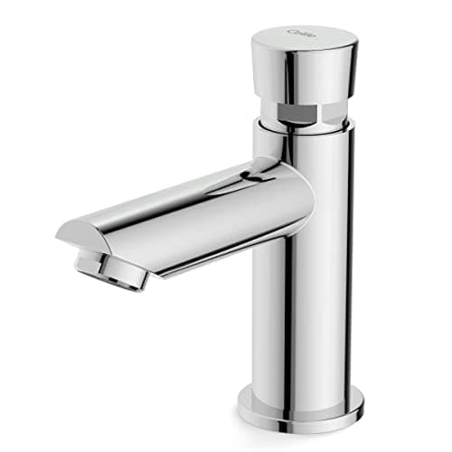 Torneira Para Lavatório De Mesa Bica Baixa Com Fechamento Automático Ecopress - Celite