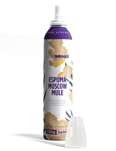 Easy Drinks - Spray de Espuma de Gengibre Zero (Moscow Mule)