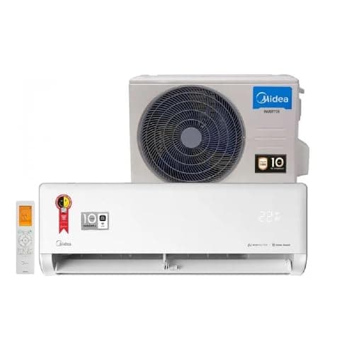 Ar Condicionado 9000 Btus Split Hi Wall Inverter Midea Frio Ai Ecomaster 220v