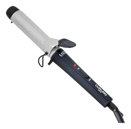 Modelador De Cachos Profissional Lizz Curling 33mm Cor Preto/Cinza