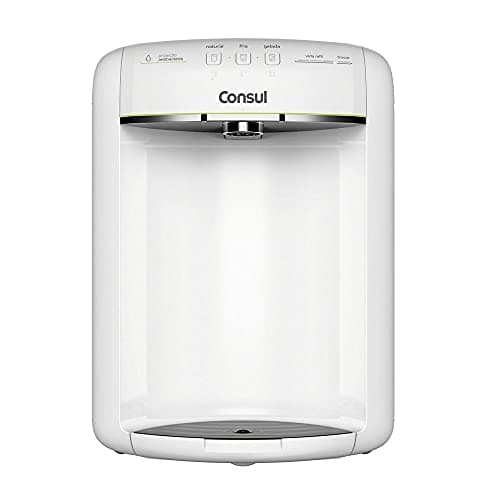 Purificador de Água Consul (CPB36ABB) - 220V - Branco - Alta Capacidade de Refrigeração e 3 Níveis de Temperatura