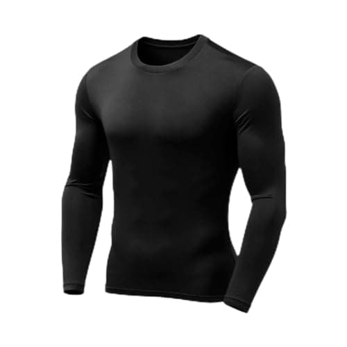 Blusa Flanelada Térmica Para O Inverno Frio Camisa Neve Segunda Pele Masculino