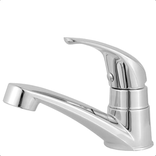 Torneira Up para Banheiro Lavatório Pia Lavabo Cuba de Bancada – Design Moderno e Funcional, Acionamento Mono Up, Acabamento Cromada - Life Metais