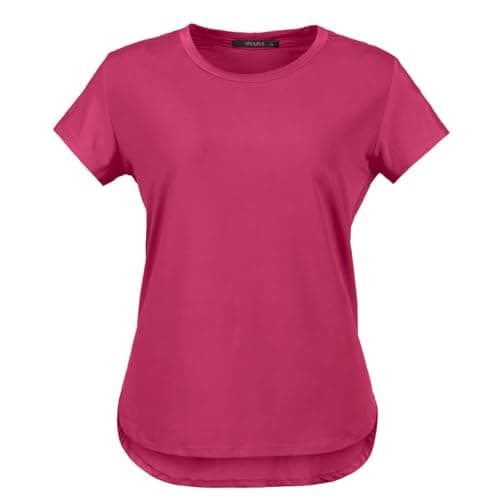 Blusa Feminina Dry Fit Esportiva, Tapa Bumbum, Fitness (Rosa, GG)