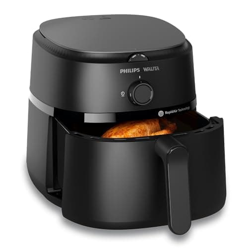 Fritadeira Airfryer Série 1000 XL, Philips Walita, 4,2 litros, Tecnologia RapidAir, Preta, 2 anos de garantia, 220v - NA120/09