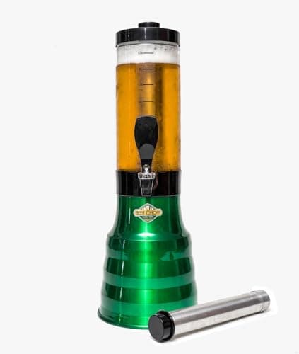 Torre Chopp 2 L Base Giratória Copo Removível 2 Refil Verde